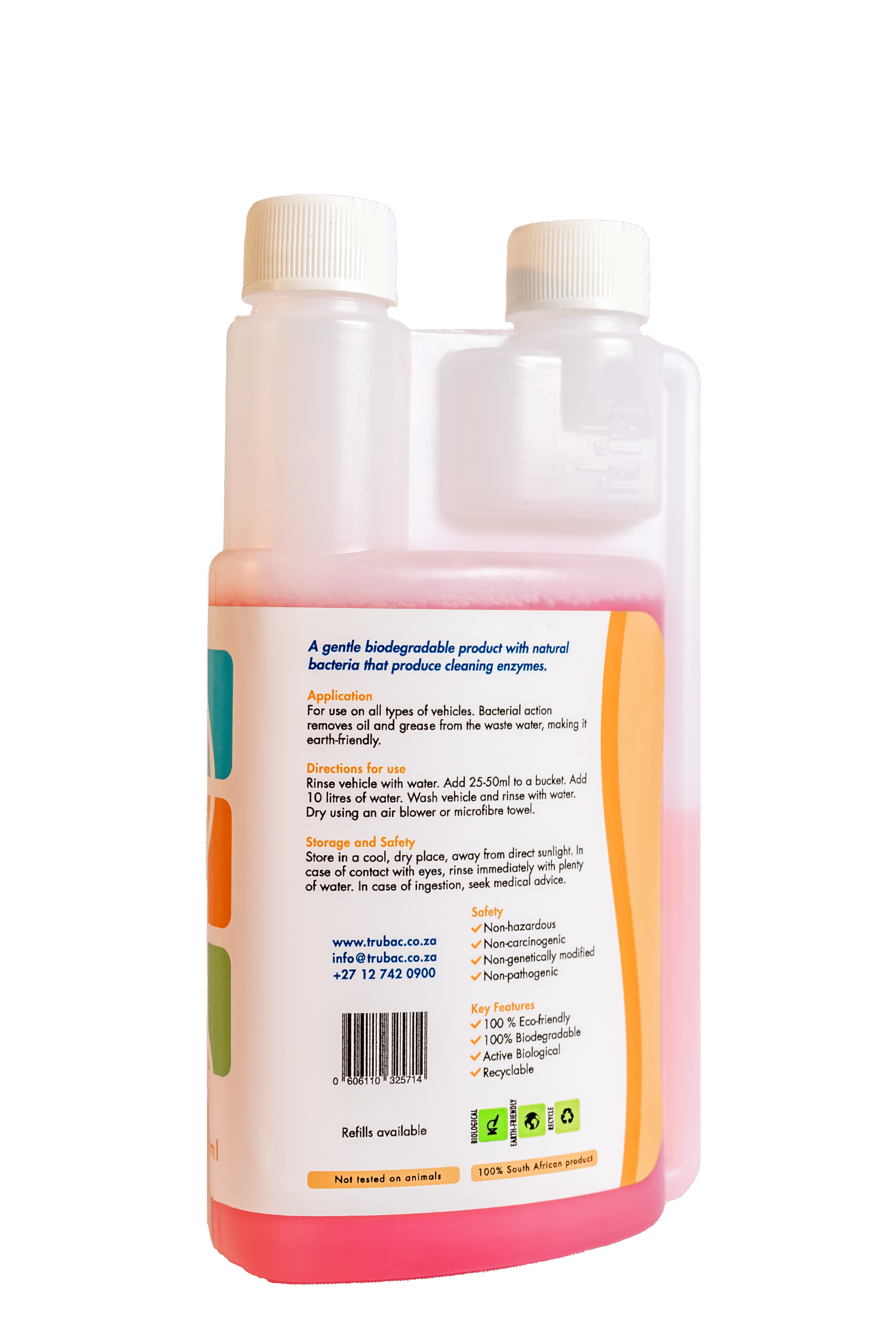 Premium Wash 500ml Dosing Bottle – Trubac